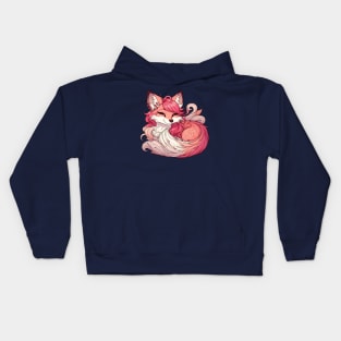 Foxy hairstylist Kids Hoodie